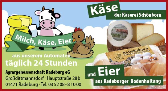 Ab sofort auch Käse!